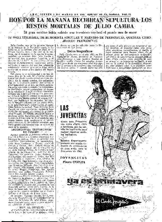 ABC MADRID 01-03-1962 página 33