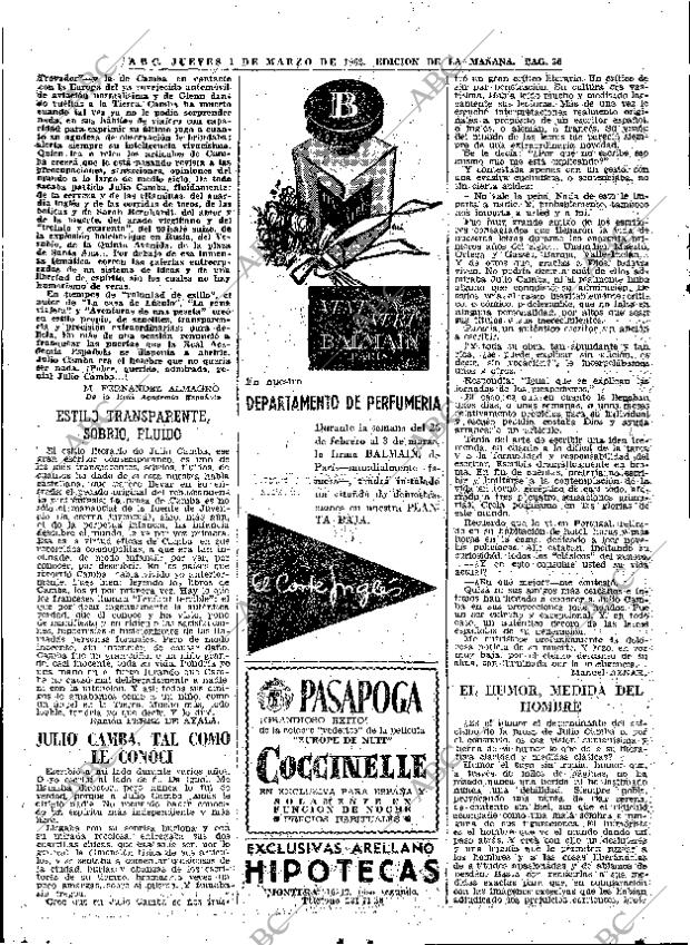 ABC MADRID 01-03-1962 página 36