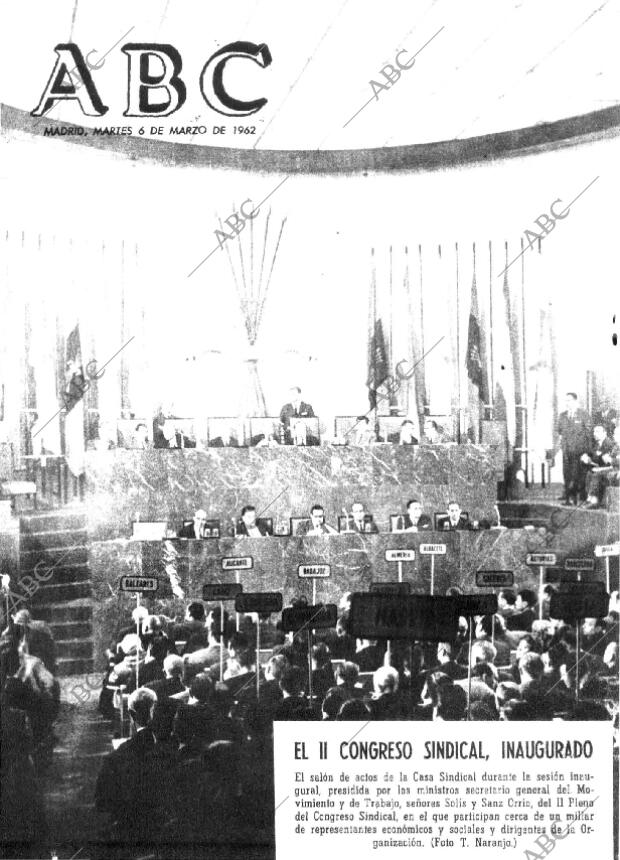 ABC MADRID 06-03-1962 página 1