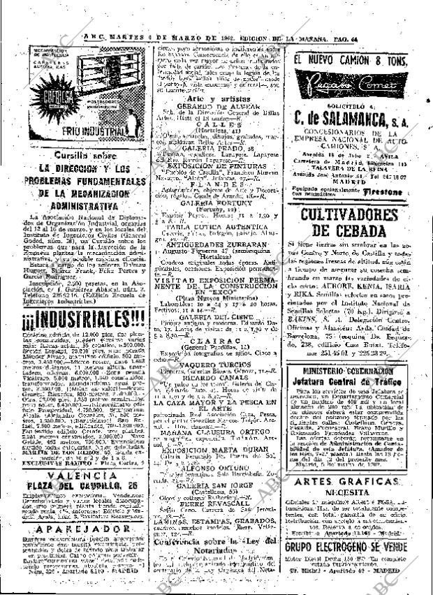 ABC MADRID 06-03-1962 página 44