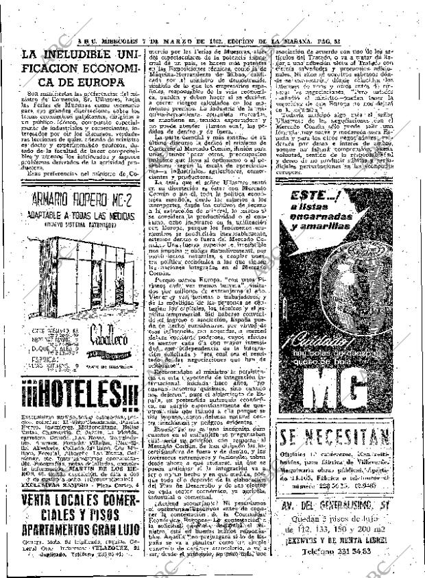 ABC MADRID 07-03-1962 página 52