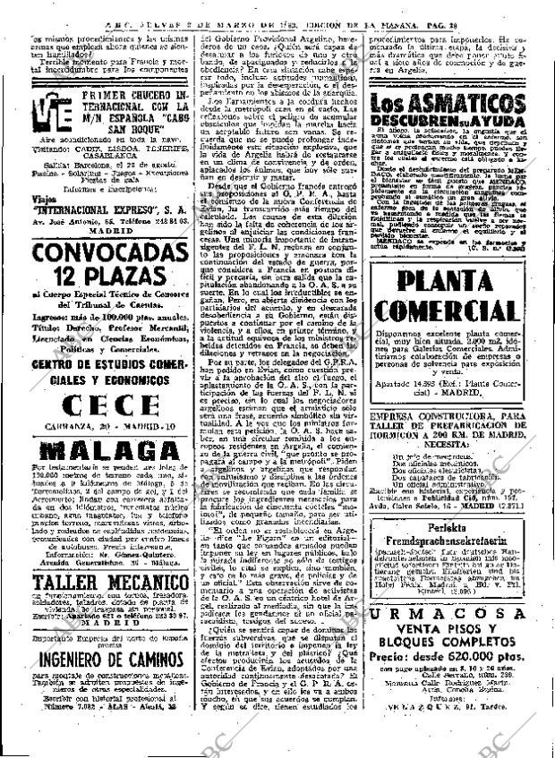ABC MADRID 08-03-1962 página 38