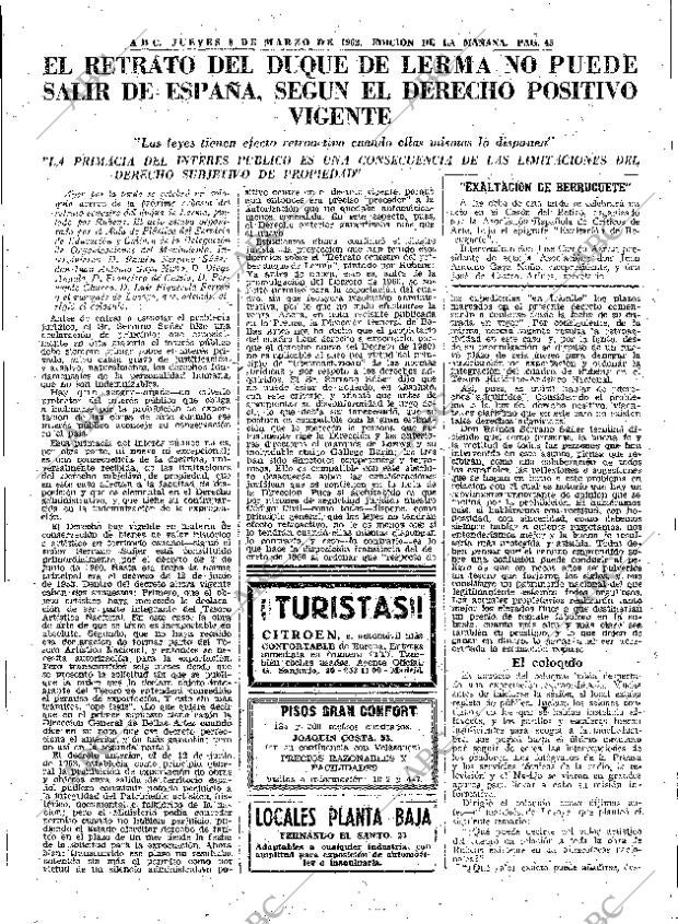 ABC MADRID 08-03-1962 página 45