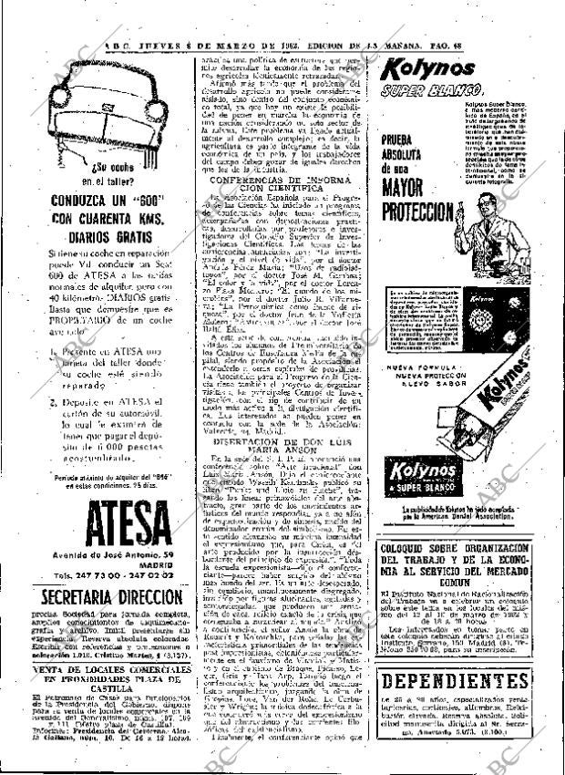 ABC MADRID 08-03-1962 página 48