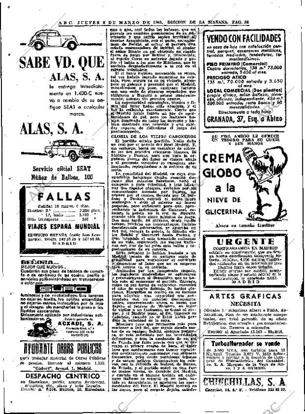 ABC MADRID 08-03-1962 página 58