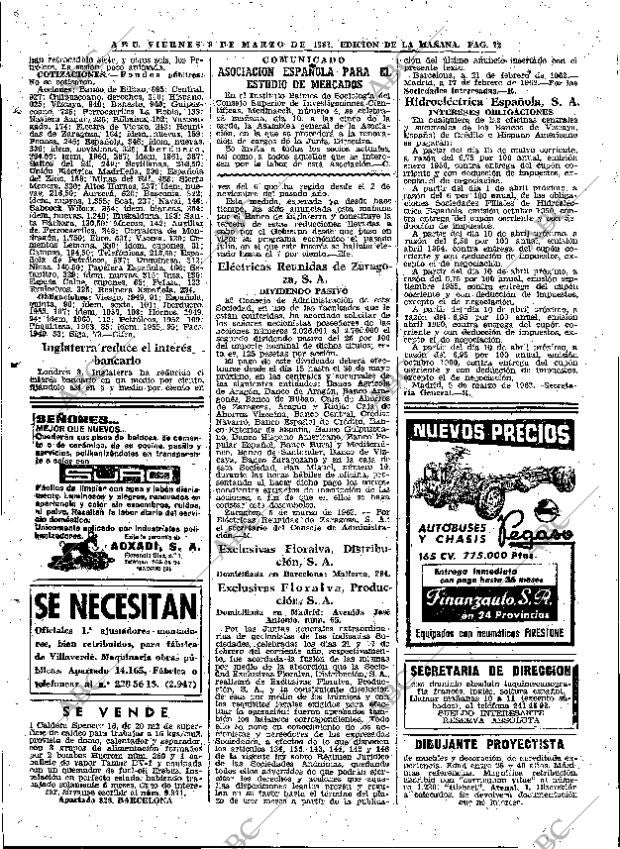 ABC MADRID 09-03-1962 página 72