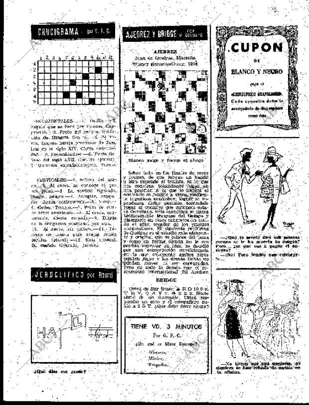 BLANCO Y NEGRO MADRID 10-03-1962 página 121