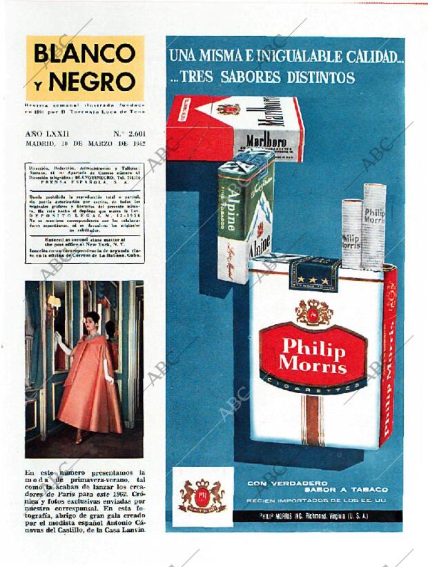 BLANCO Y NEGRO MADRID 10-03-1962 página 3
