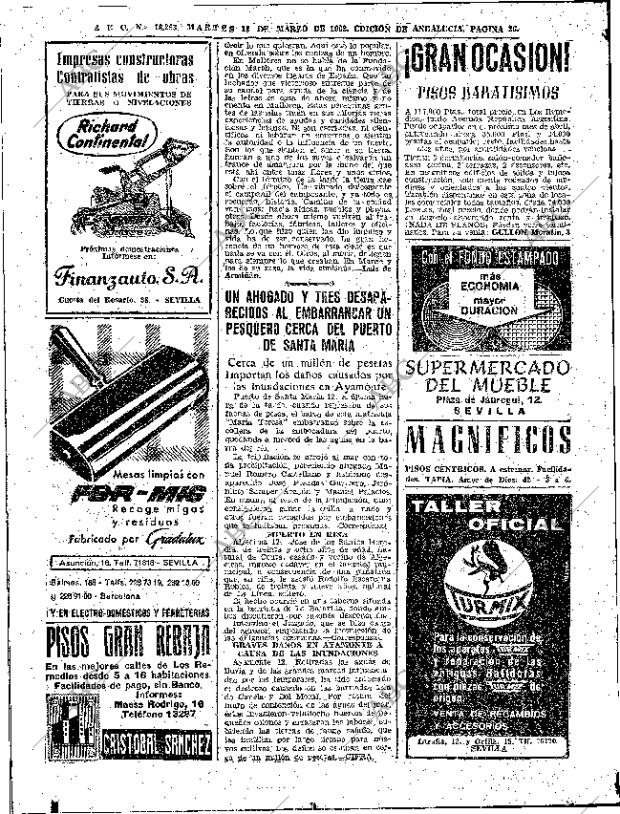 ABC SEVILLA 13-03-1962 página 26