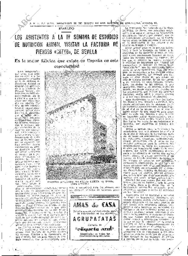 ABC SEVILLA 14-03-1962 página 53