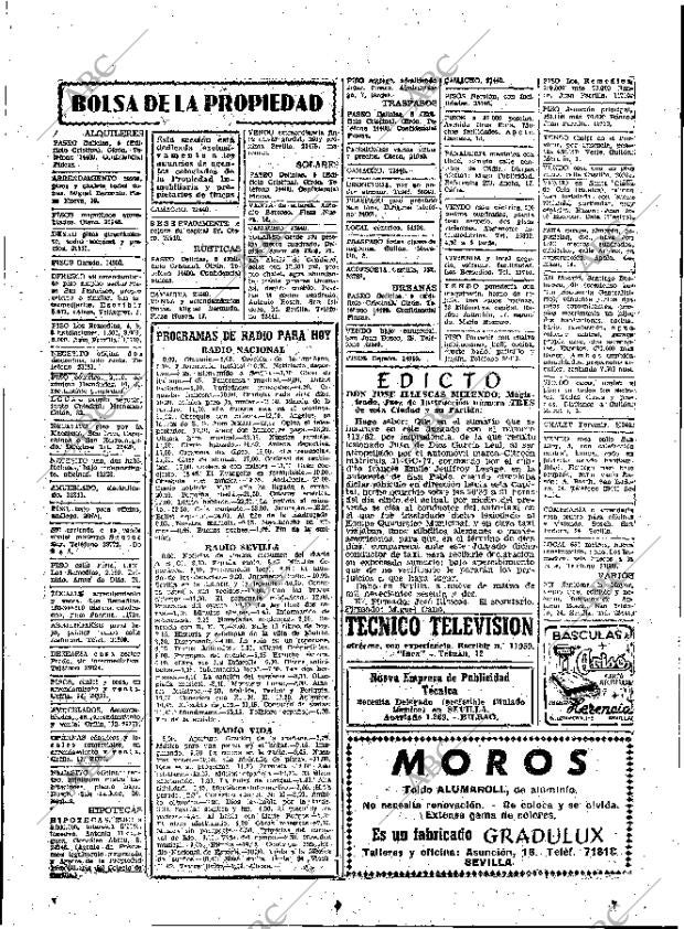 ABC SEVILLA 14-03-1962 página 57