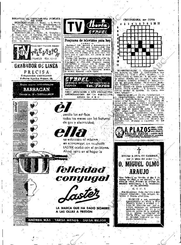 ABC SEVILLA 14-03-1962 página 59