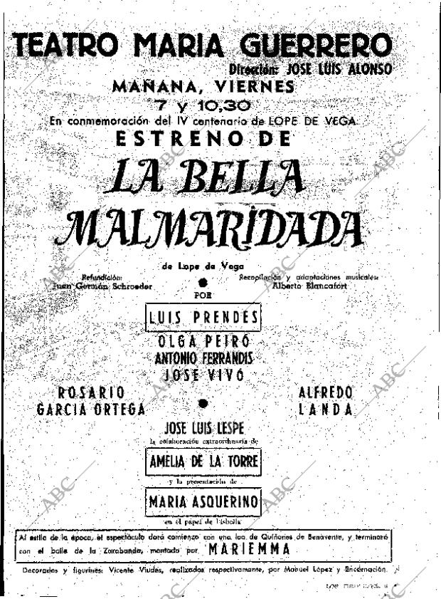 ABC MADRID 15-03-1962 página 20