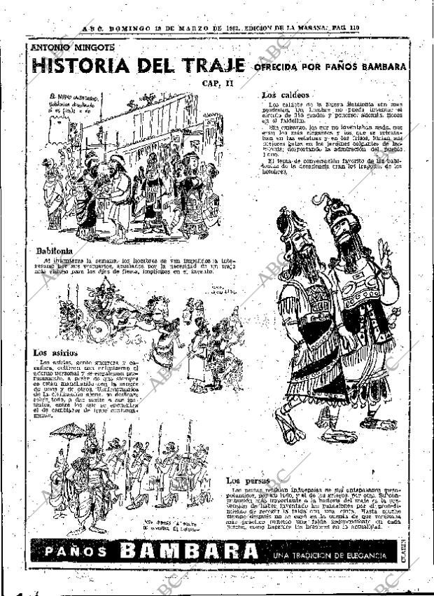 ABC MADRID 18-03-1962 página 110