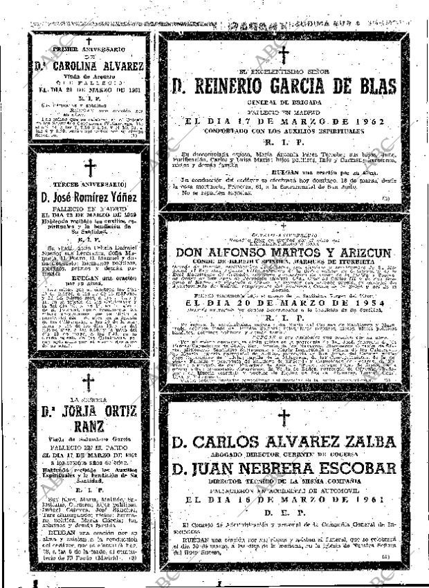 ABC MADRID 18-03-1962 página 124