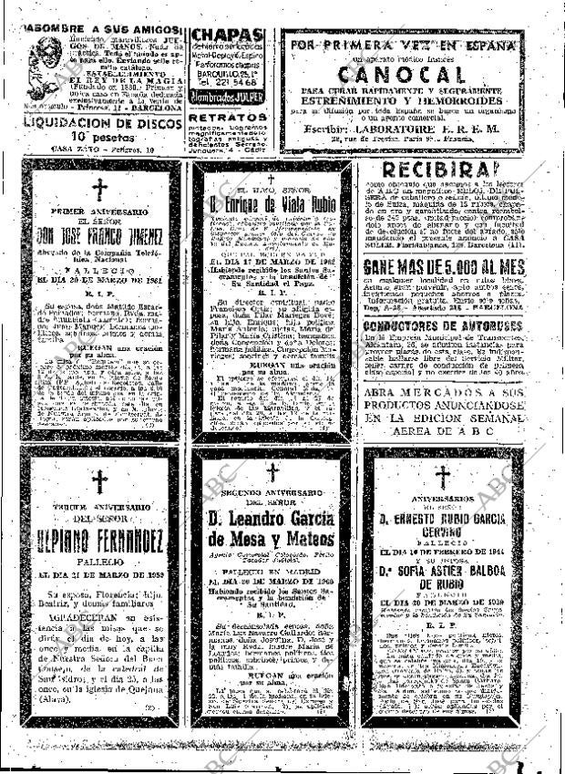 ABC MADRID 18-03-1962 página 125