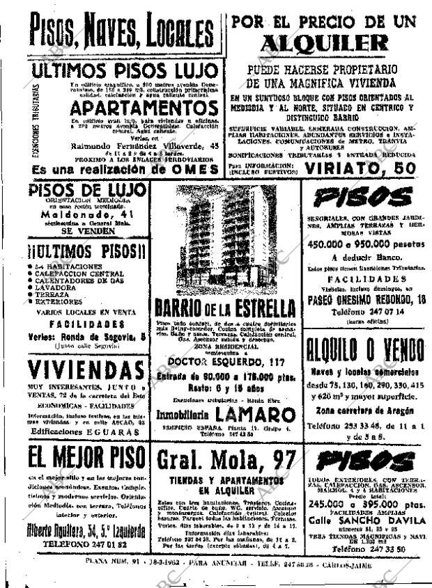 ABC MADRID 18-03-1962 página 42
