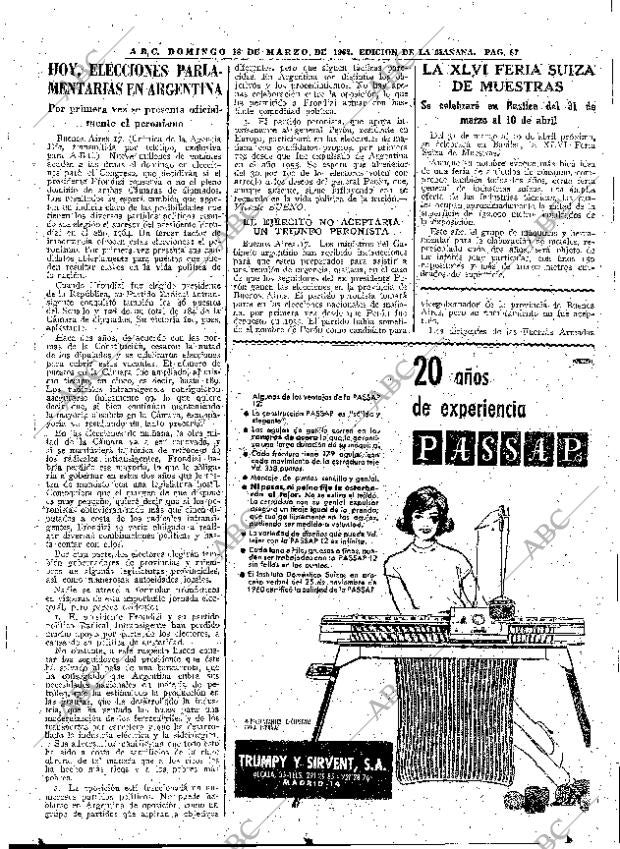 ABC MADRID 18-03-1962 página 87