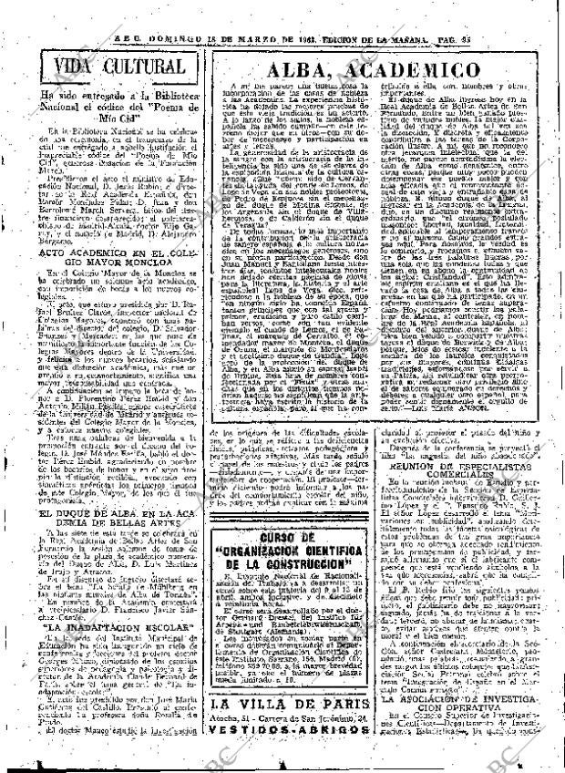 ABC MADRID 18-03-1962 página 95