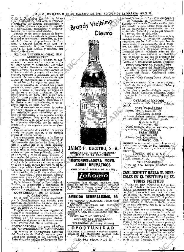 ABC MADRID 18-03-1962 página 96