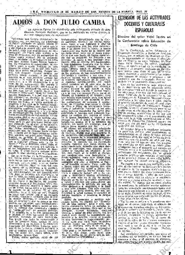 ABC MADRID 18-03-1962 página 97
