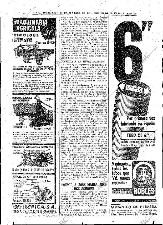 ABC MADRID 18-03-1962 página 98