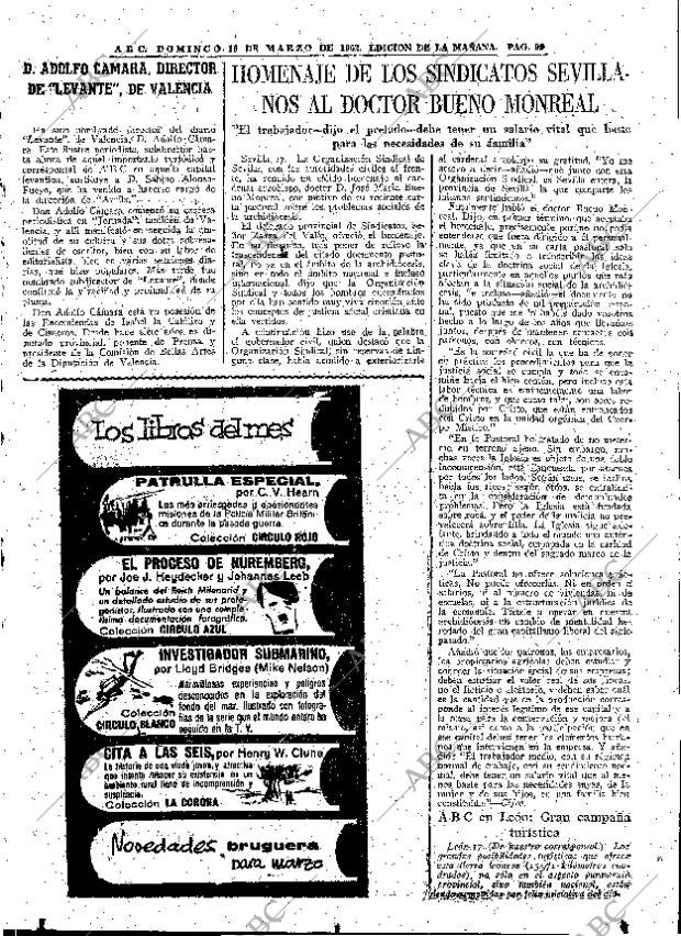 ABC MADRID 18-03-1962 página 99