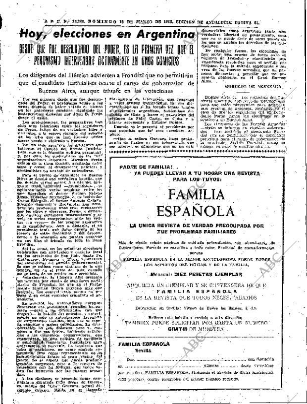 ABC SEVILLA 18-03-1962 página 51