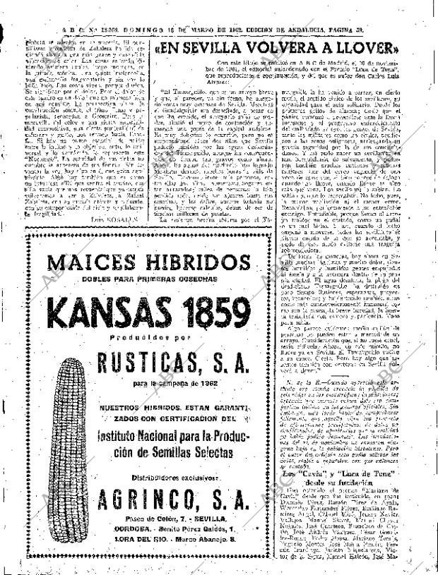 ABC SEVILLA 18-03-1962 página 59