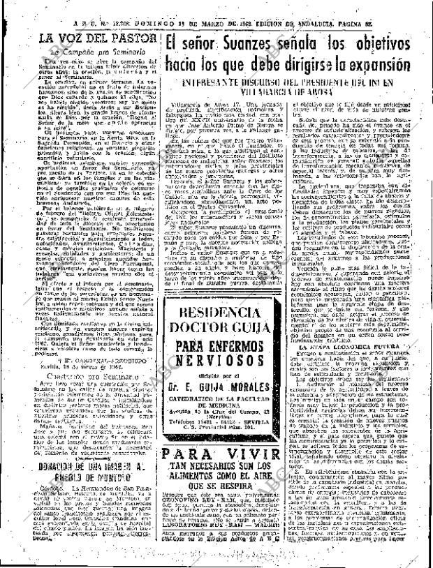 ABC SEVILLA 18-03-1962 página 63