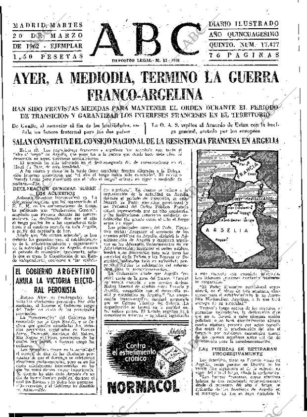 ABC MADRID 20-03-1962 página 31