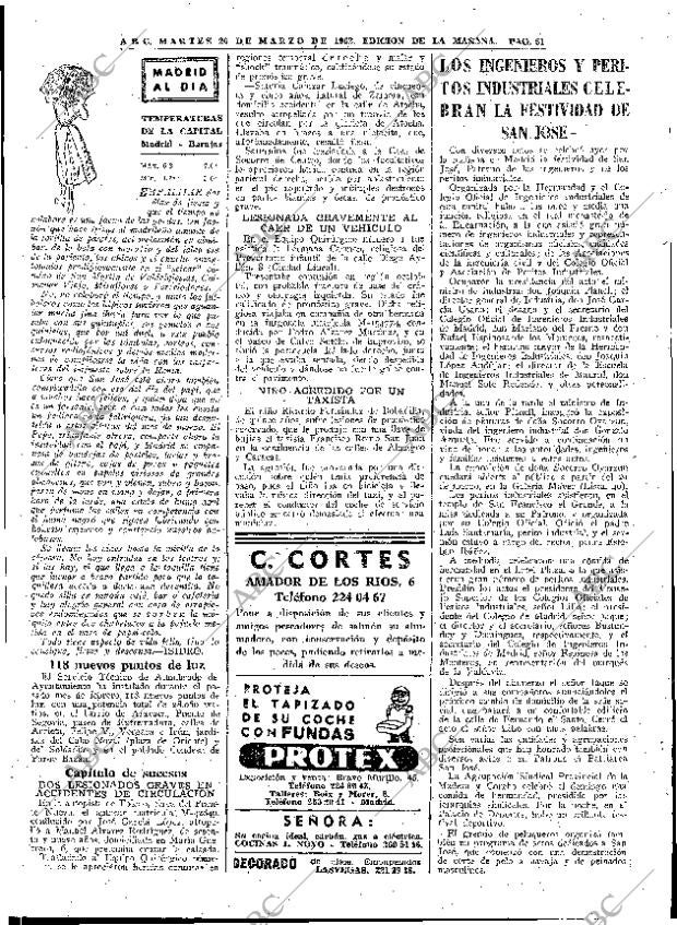 ABC MADRID 20-03-1962 página 51