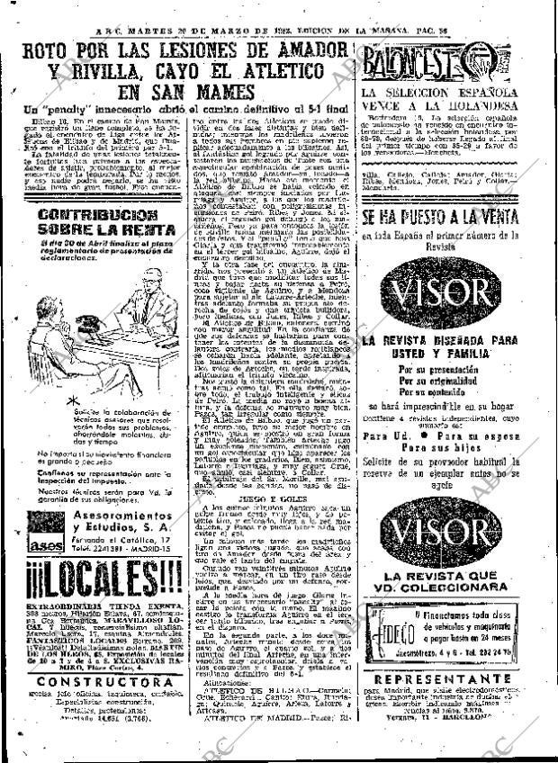 ABC MADRID 20-03-1962 página 56