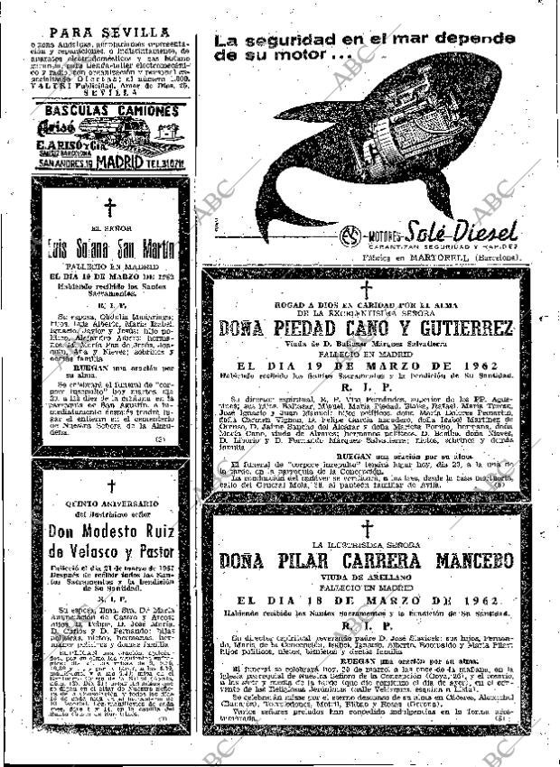 ABC MADRID 20-03-1962 página 73
