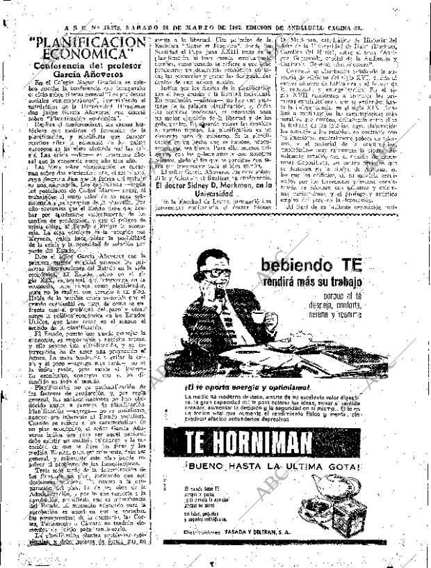 ABC SEVILLA 24-03-1962 página 29