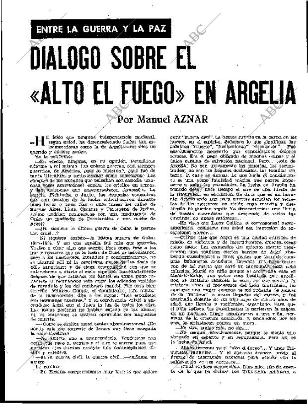 BLANCO Y NEGRO MADRID 24-03-1962 página 19