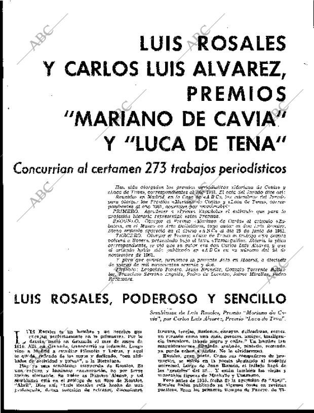 BLANCO Y NEGRO MADRID 24-03-1962 página 39