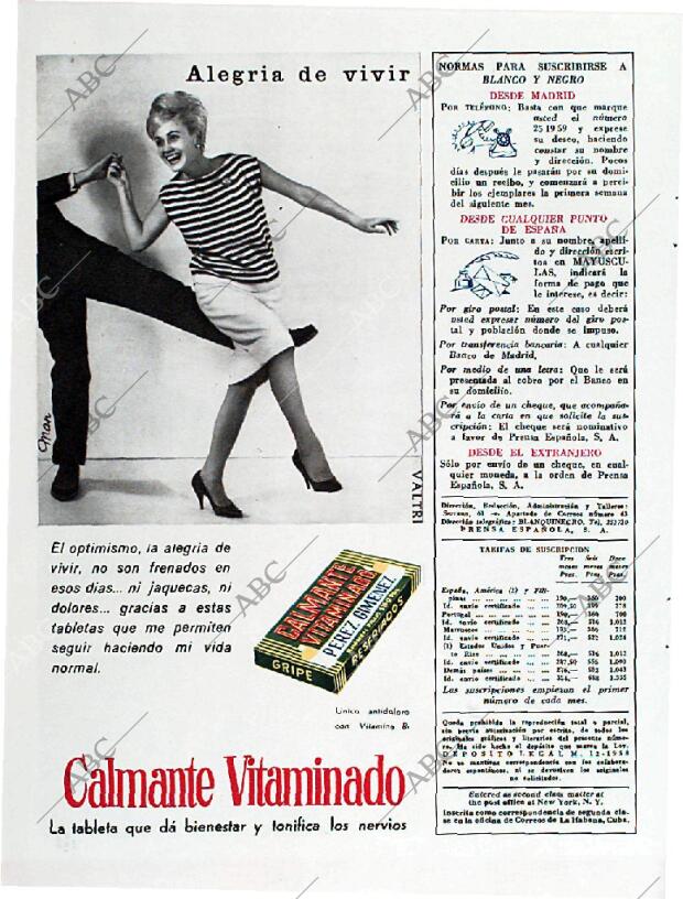 BLANCO Y NEGRO MADRID 24-03-1962 página 4