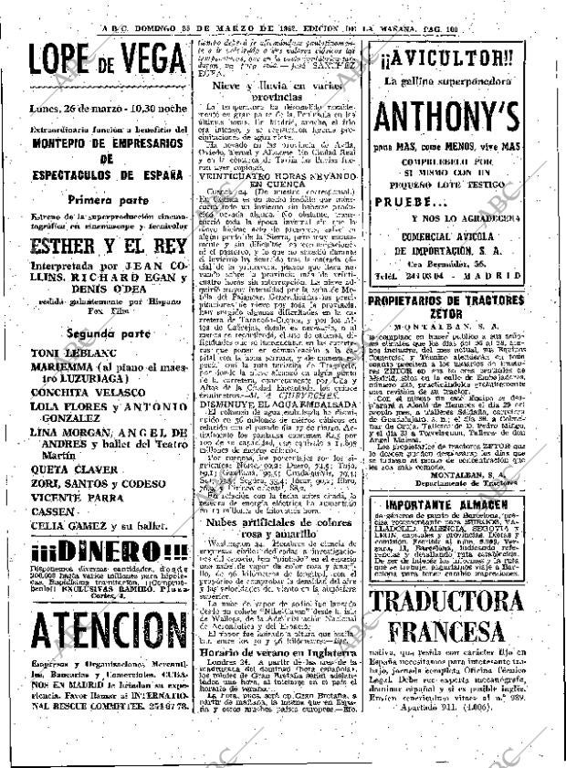 ABC MADRID 25-03-1962 página 100