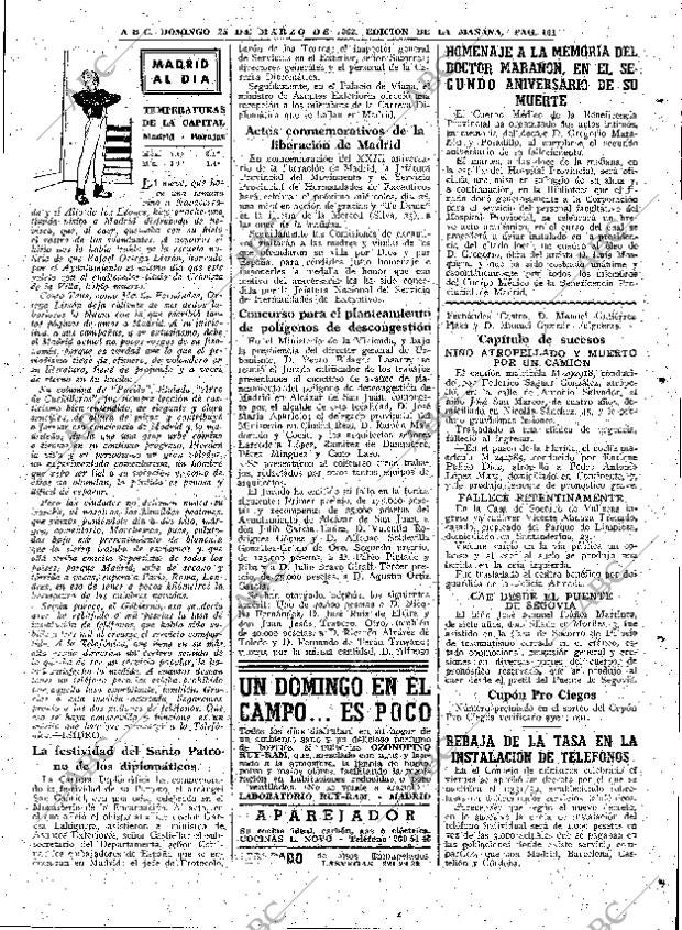ABC MADRID 25-03-1962 página 101