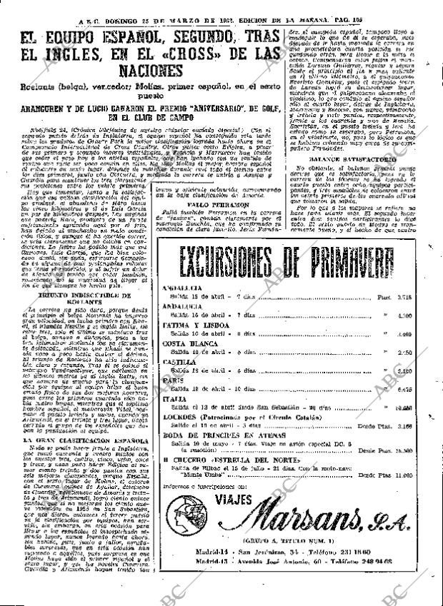 ABC MADRID 25-03-1962 página 105