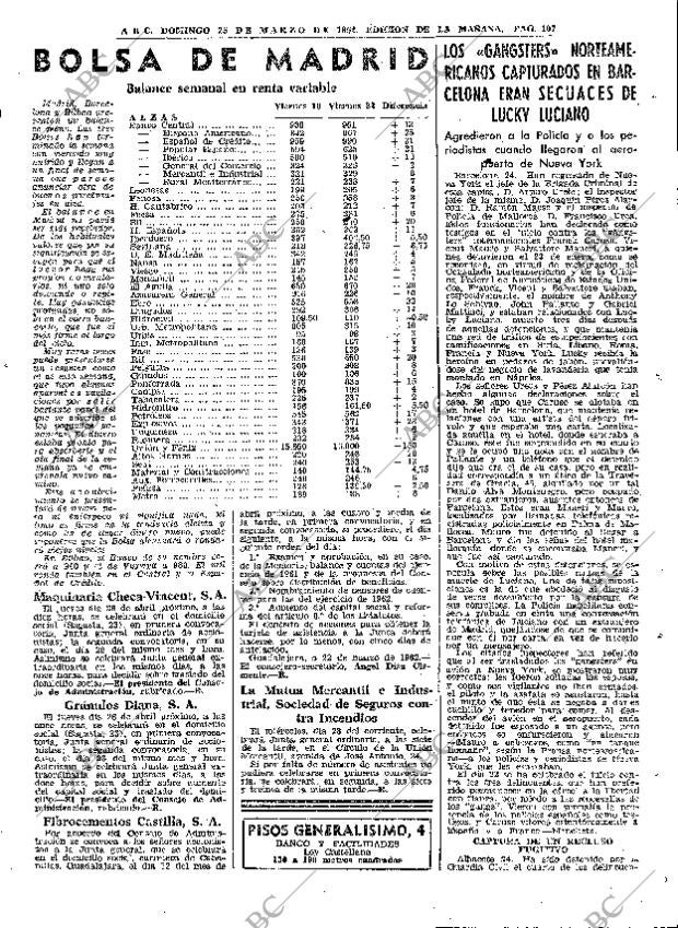 ABC MADRID 25-03-1962 página 107