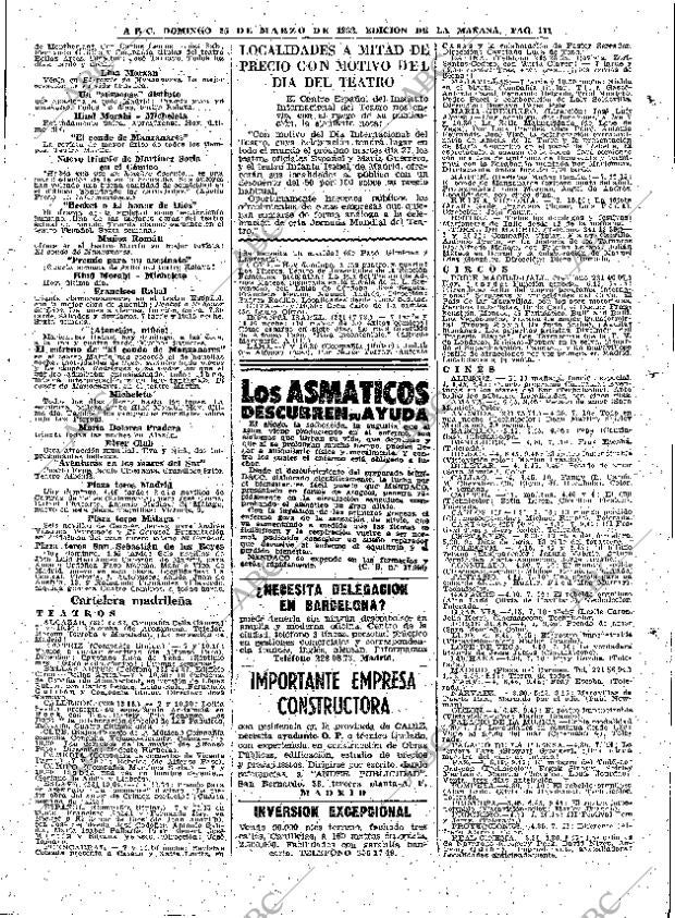 ABC MADRID 25-03-1962 página 111