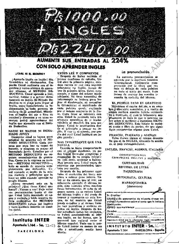 ABC MADRID 25-03-1962 página 14