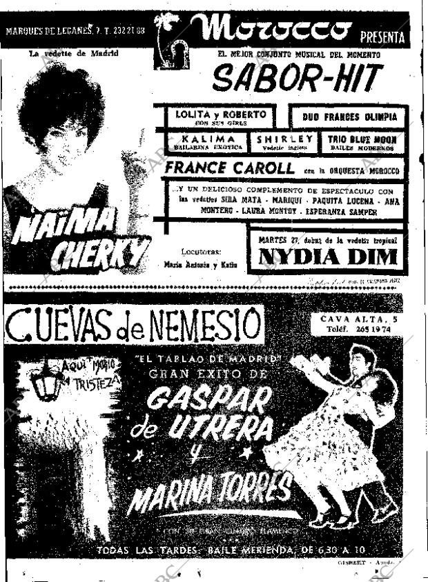 ABC MADRID 25-03-1962 página 60