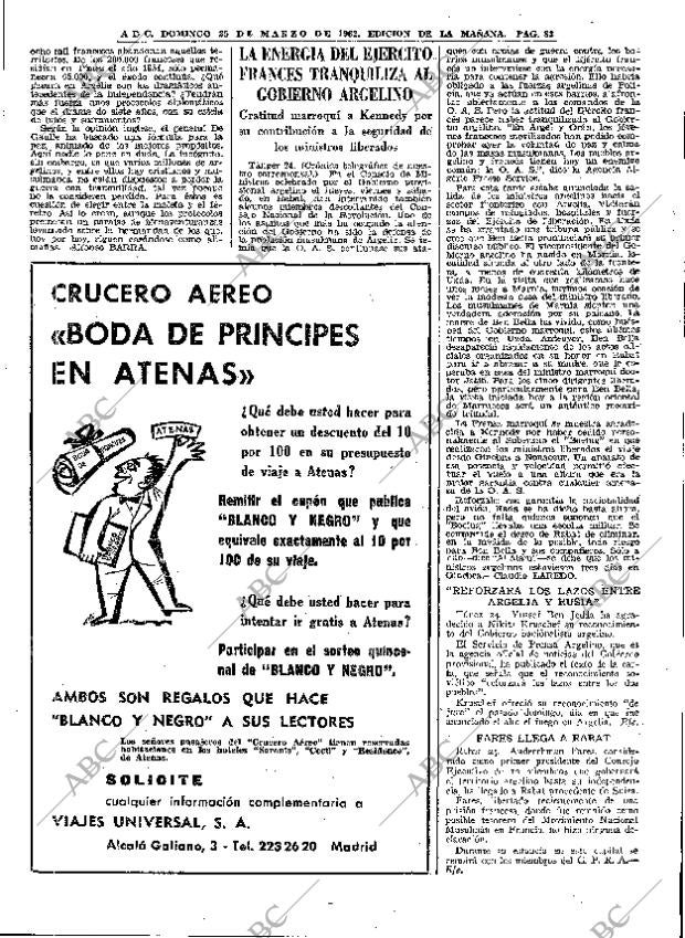 ABC MADRID 25-03-1962 página 83