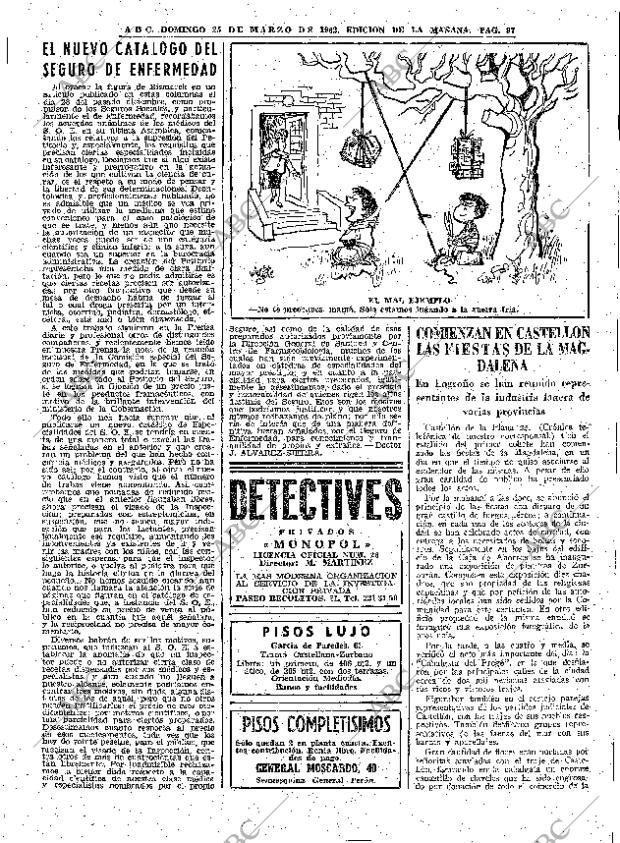 ABC MADRID 25-03-1962 página 97