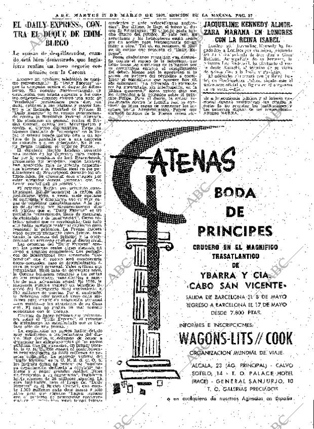 ABC MADRID 27-03-1962 página 37