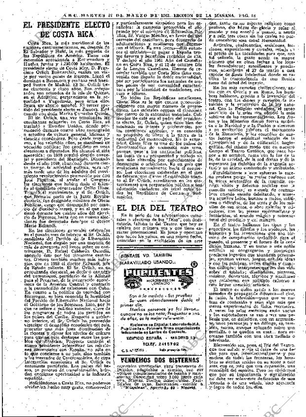 ABC MADRID 27-03-1962 página 38