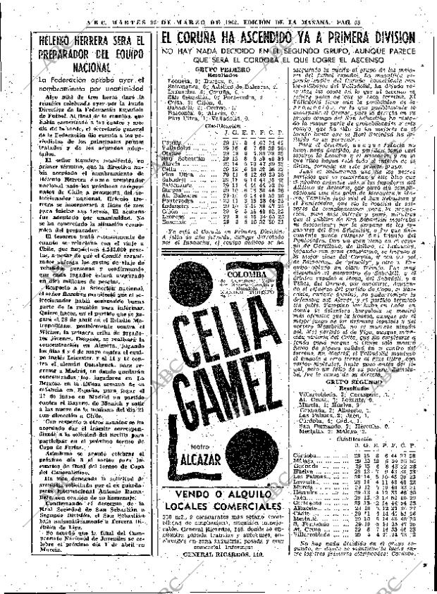 ABC MADRID 27-03-1962 página 55